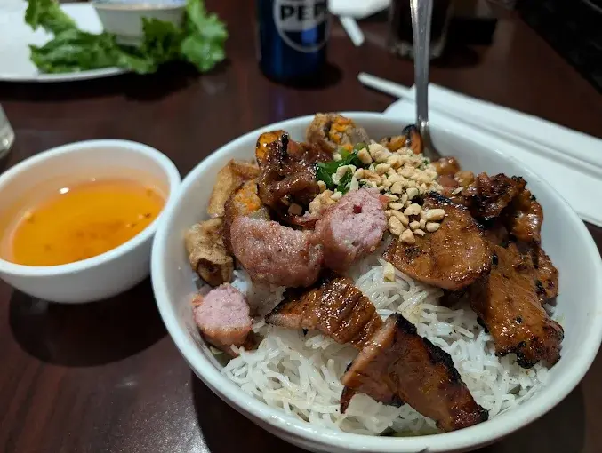 Pho beef noodle soup at Viva Restaurant Winnipeg