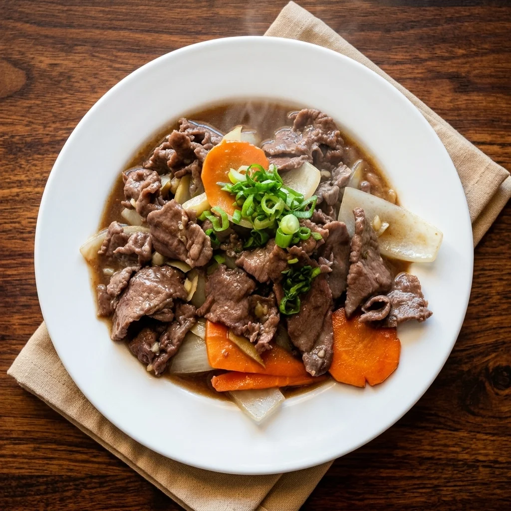 Beef with Ginger and Onion at Viva Restaurant Winnipeg