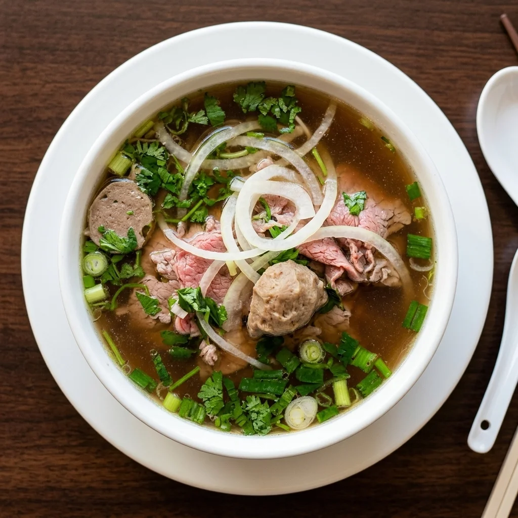 Deluxe Beef Pho at Viva Restaurant — Best pho in Winnipeg's West End